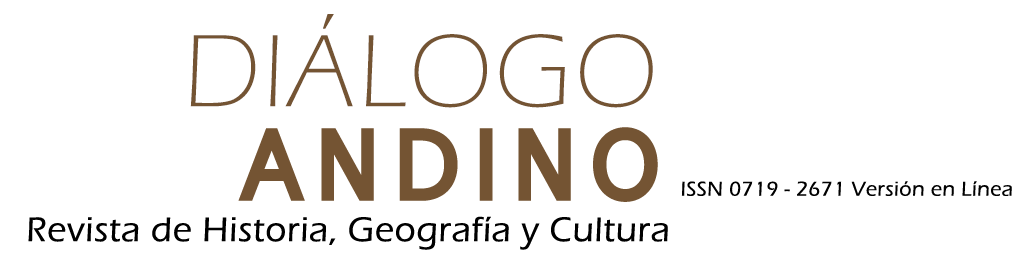 Título de la Revista Diálogo Andino